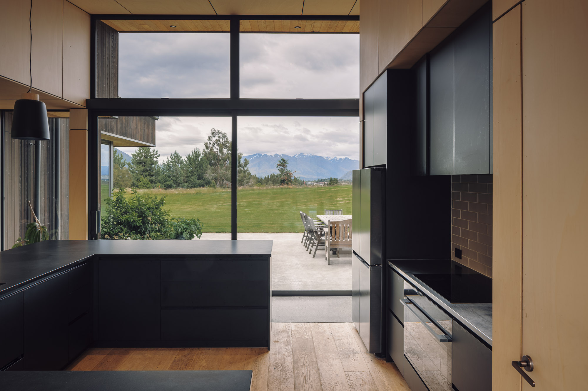 Sundance Rise, Wanaka, NZ. Kitchen.