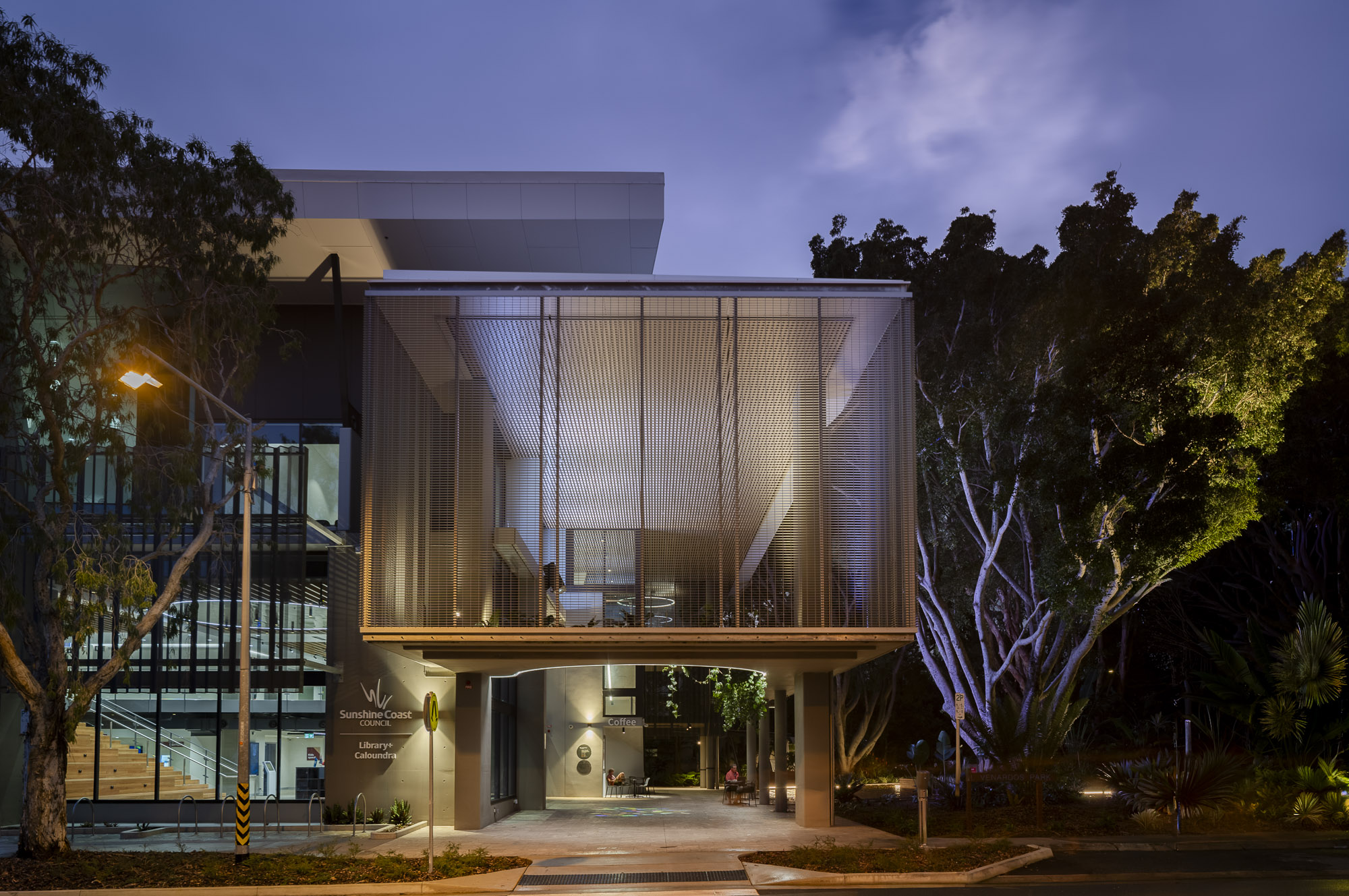 Library+ Caloundra, entrance. 
